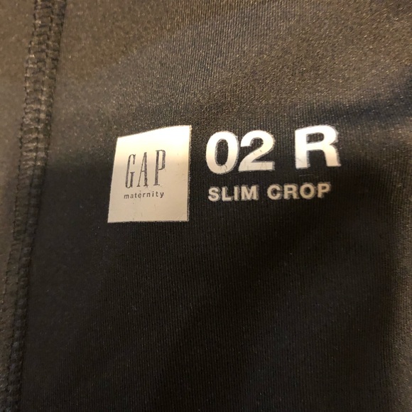 Gap maternity slim crop slacks - Picture 5 of 6